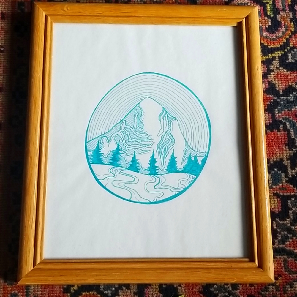 Minimalist Line Drawing